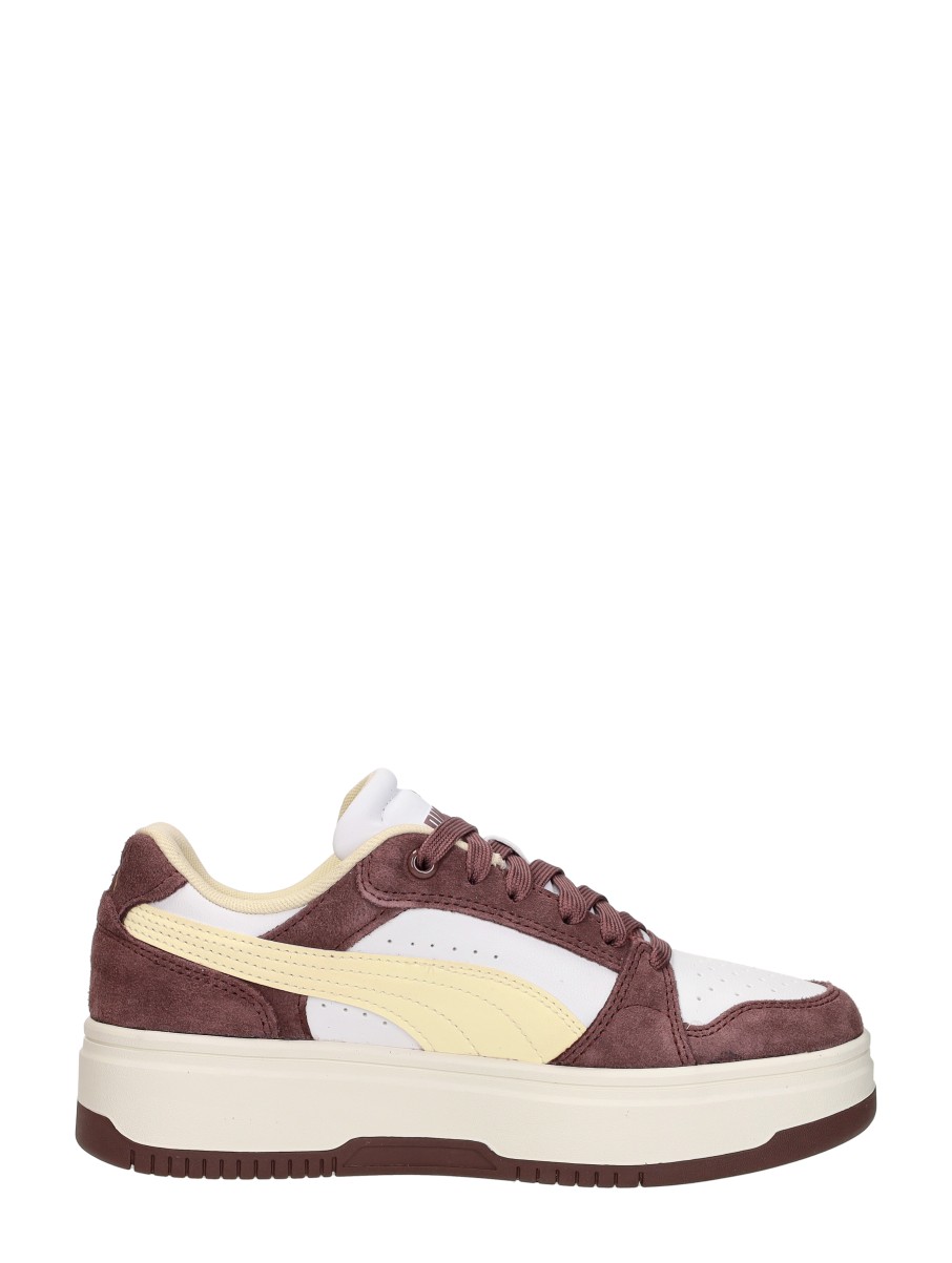 Puma - Rebound Femme Low Sd – bordeaux – foto 4 van 4