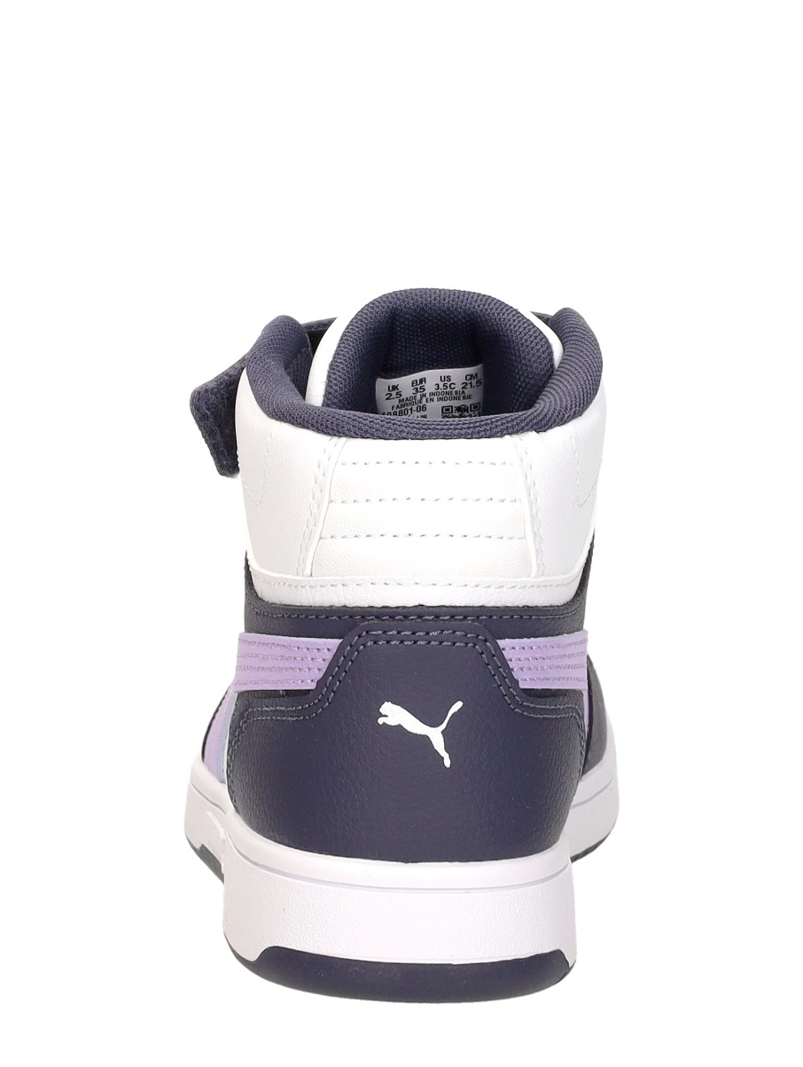 Puma - Rebound Slam Mid Ac+ Ps – paars – foto 3 van 4