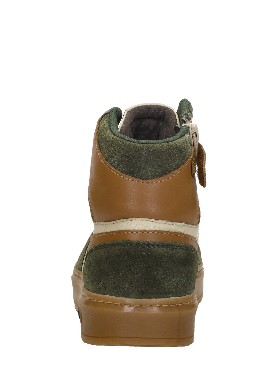 Sub55 - Veterschoenen Hoog – groen – foto 3 van 4