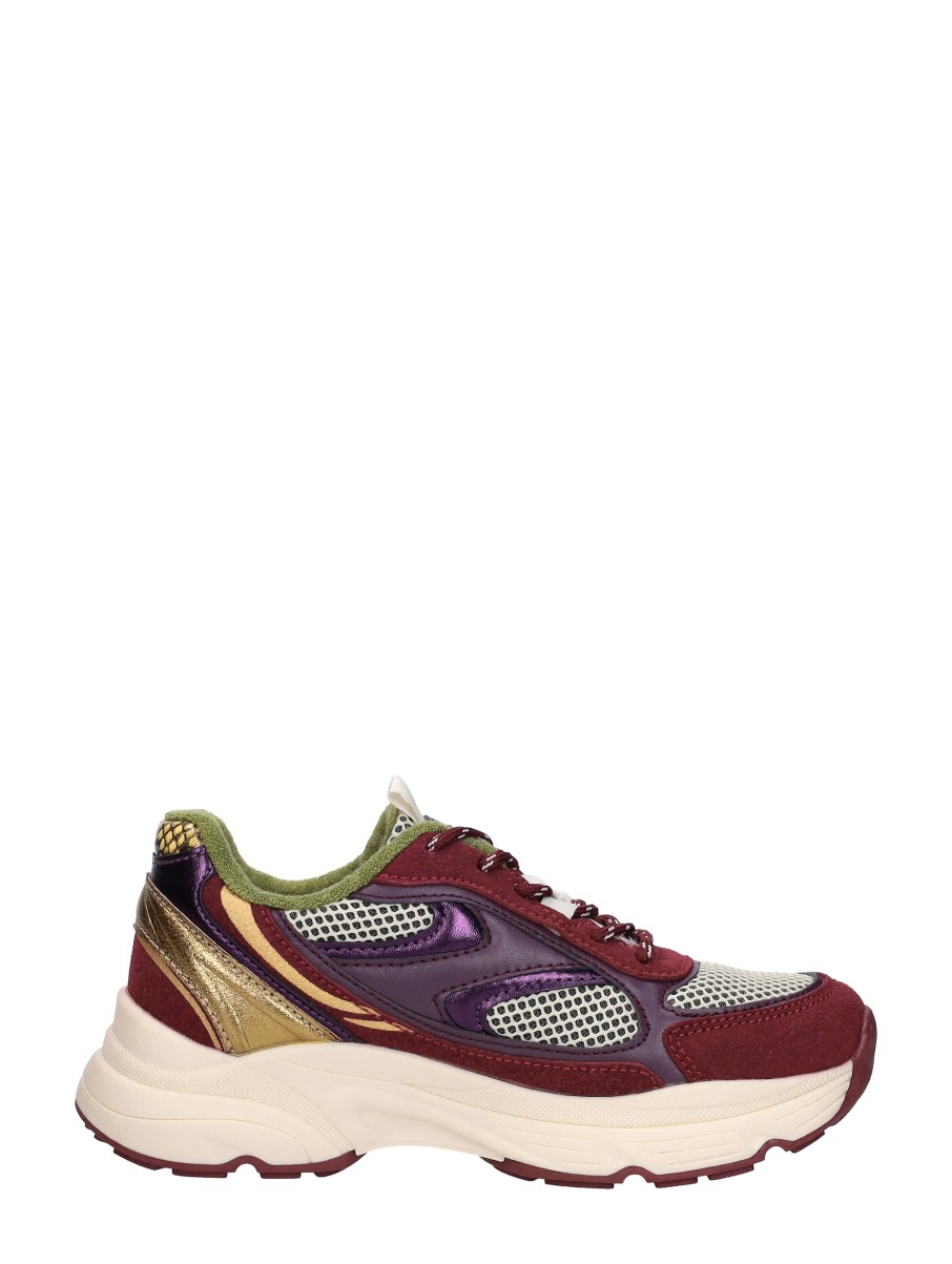 Sub55 - Sneakers Laag – bordeaux – foto 4 van 4