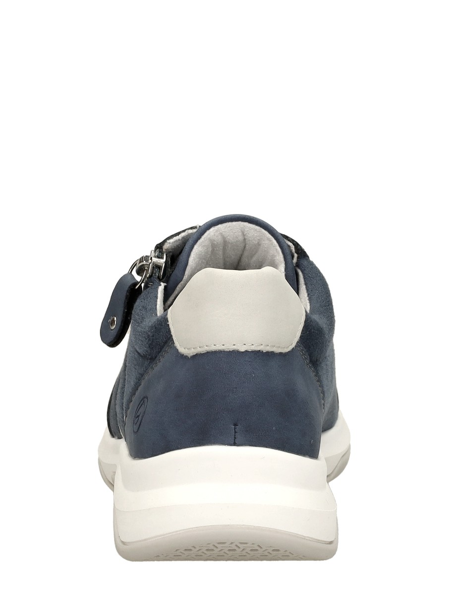 Remonte - Veterschoenen Laag – licht blauw – foto 3 van 4