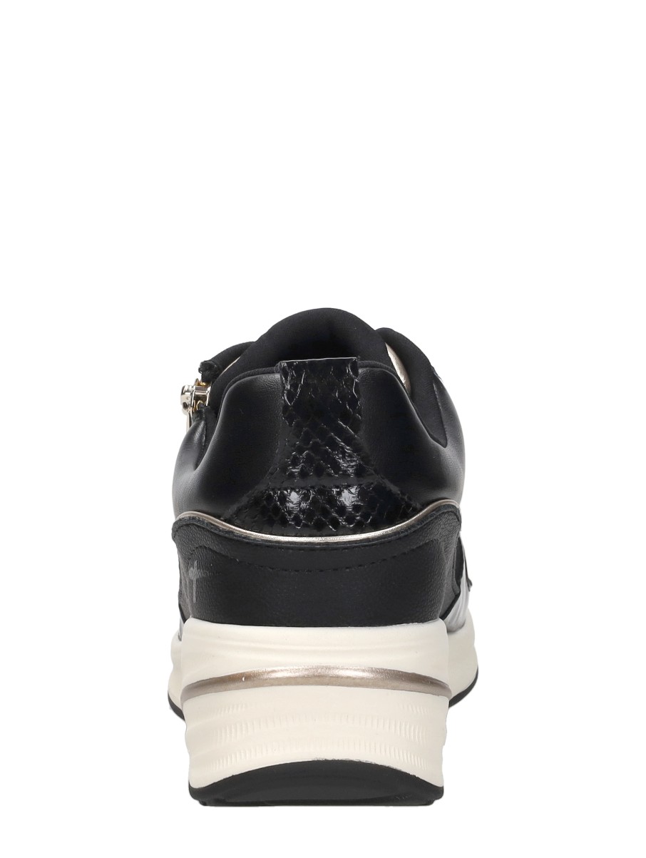 Tamaris - Sneakers Laag – zwart – foto 3 van 4