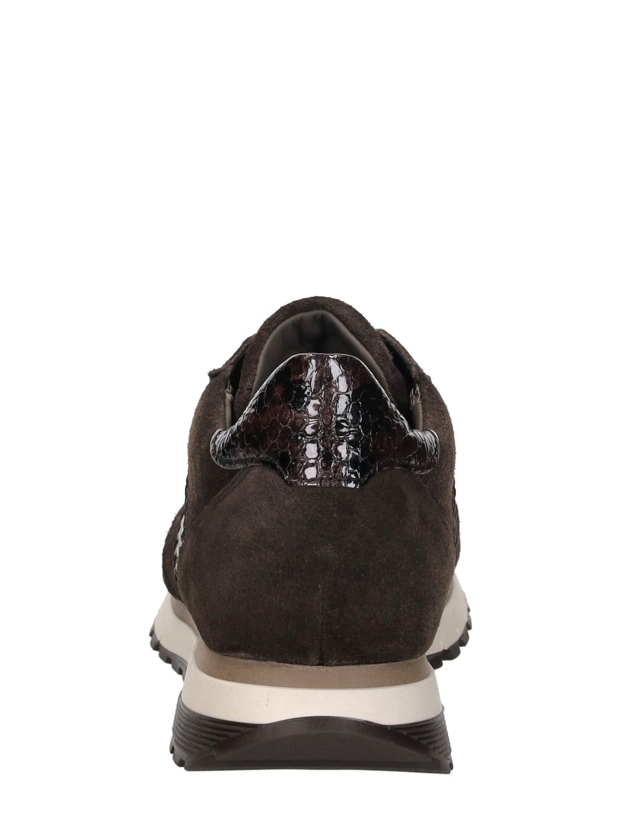 Gabor - Sneakers Laag – donkerbruin – foto 3 van 4