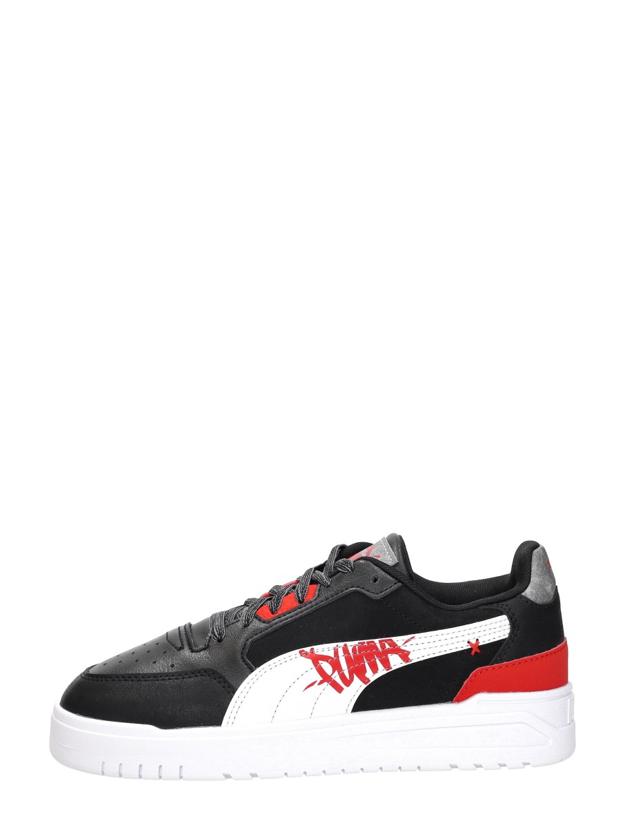 Puma Shuffle kindersneaker zwart