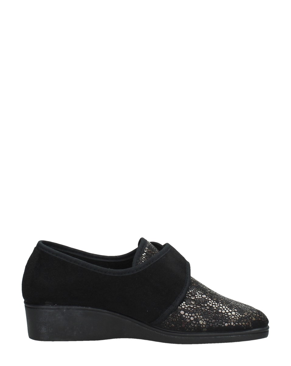 Comfort Plus - Dames Pantoffels – zwart – foto 4 van 4