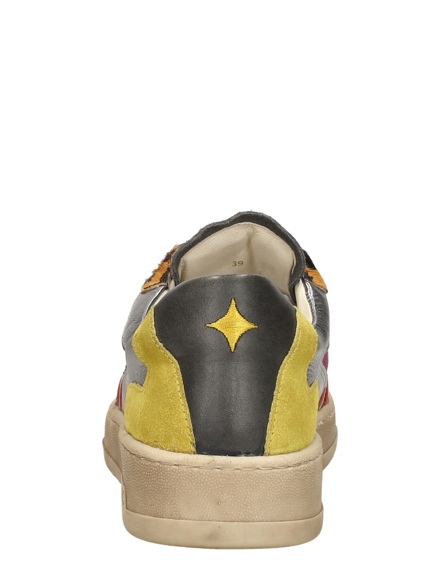Iqonic - Sneakers Laag Zilver – zilverkleur – foto 3 van 4