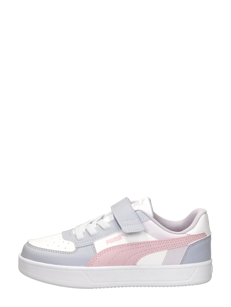 Puma Caven 2.0 Block Sneakers lila Imitatieleer – Wit