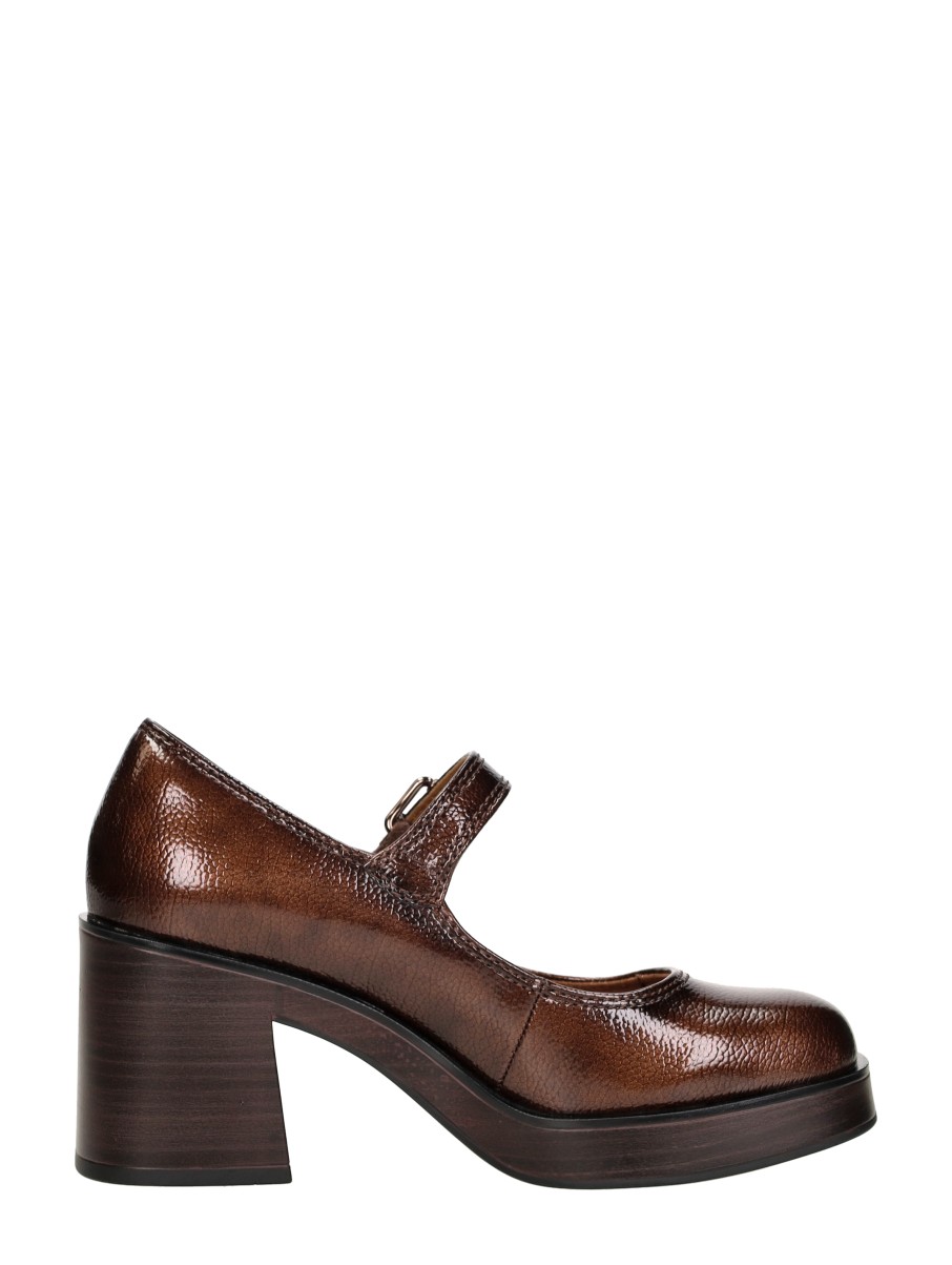 Tamaris - Pumps Bruin Lak – foto 4 van 4