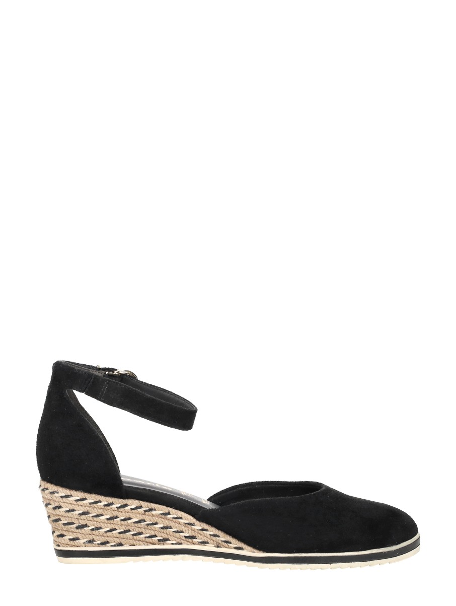 Tamaris - Sandalen Touwzool – zwart – foto 4 van 4