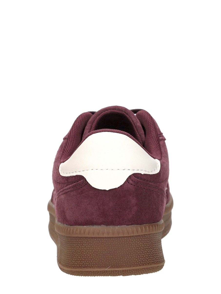 Sub55 - Sneakers Laag – rood – foto 3 van 4
