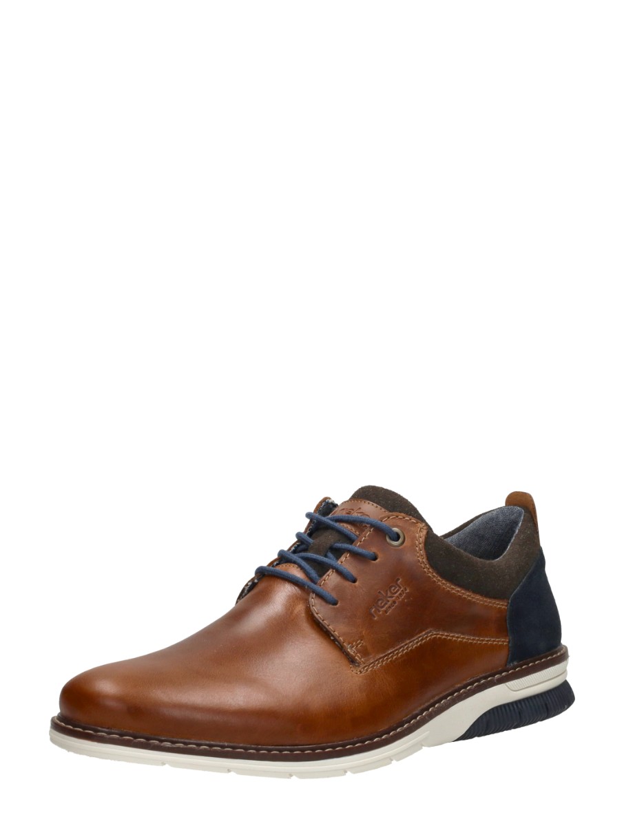 Rieker - Veterschoenen Laag – cognac – foto 2 van 4