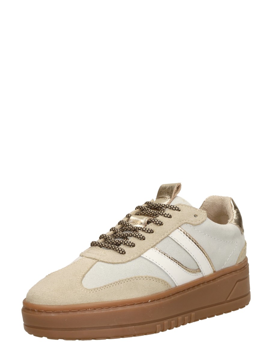 Sub55 - Veterschoenen Laag – beige – foto 2 van 4