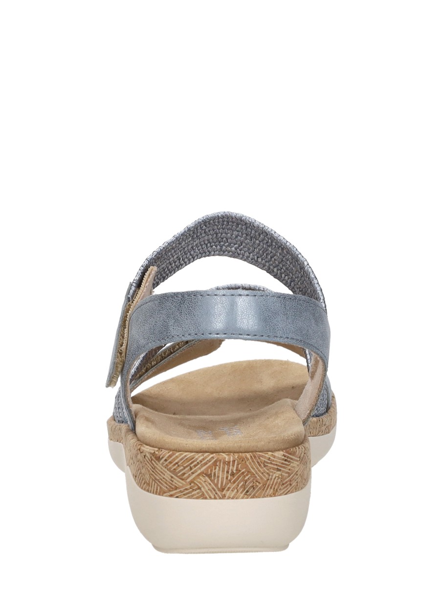Remonte - Sandalen Plat – licht blauw – foto 3 van 4