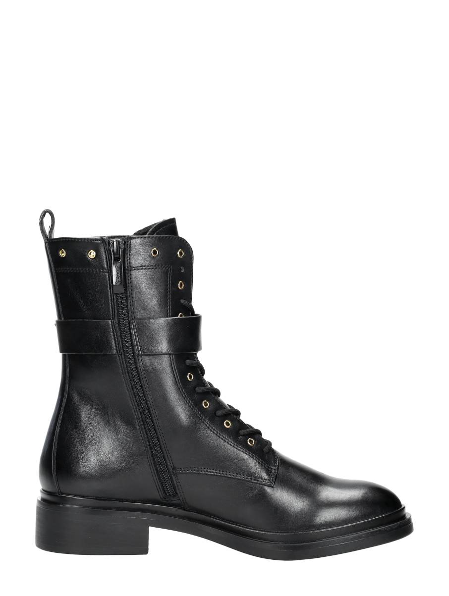 Tamaris - Veterschoenen Hoog – zwart – foto 4 van 4