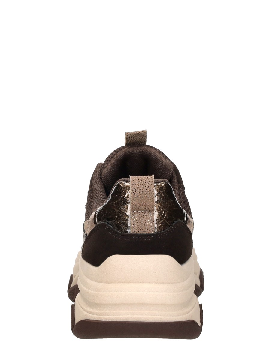 Sub55 - Sneakers Laag – donkerbruin – foto 3 van 4