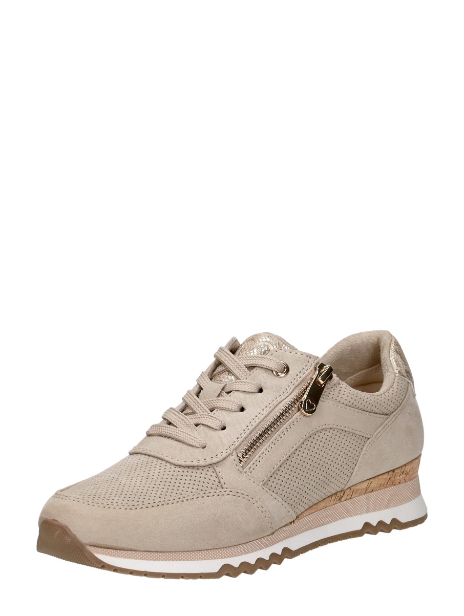 Marco Tozzi damessneaker beige