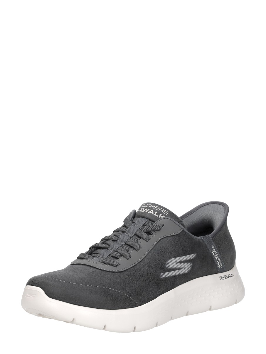 Skechers - Slip-ins: Go Walk Flex – donkergrijs – foto 2 van 4