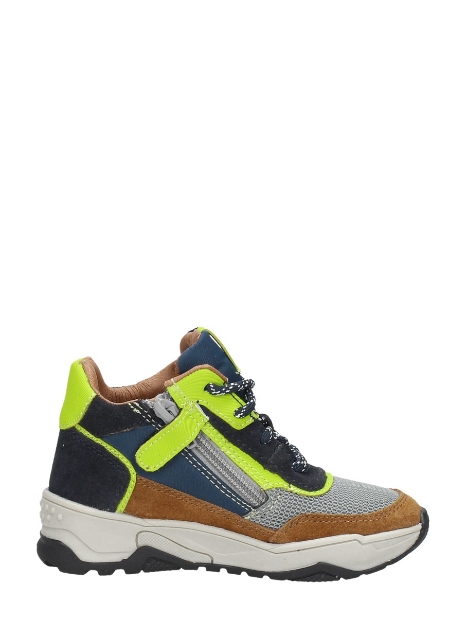 Keq - Veterschoenen Hoog – cognac – foto 4 van 4