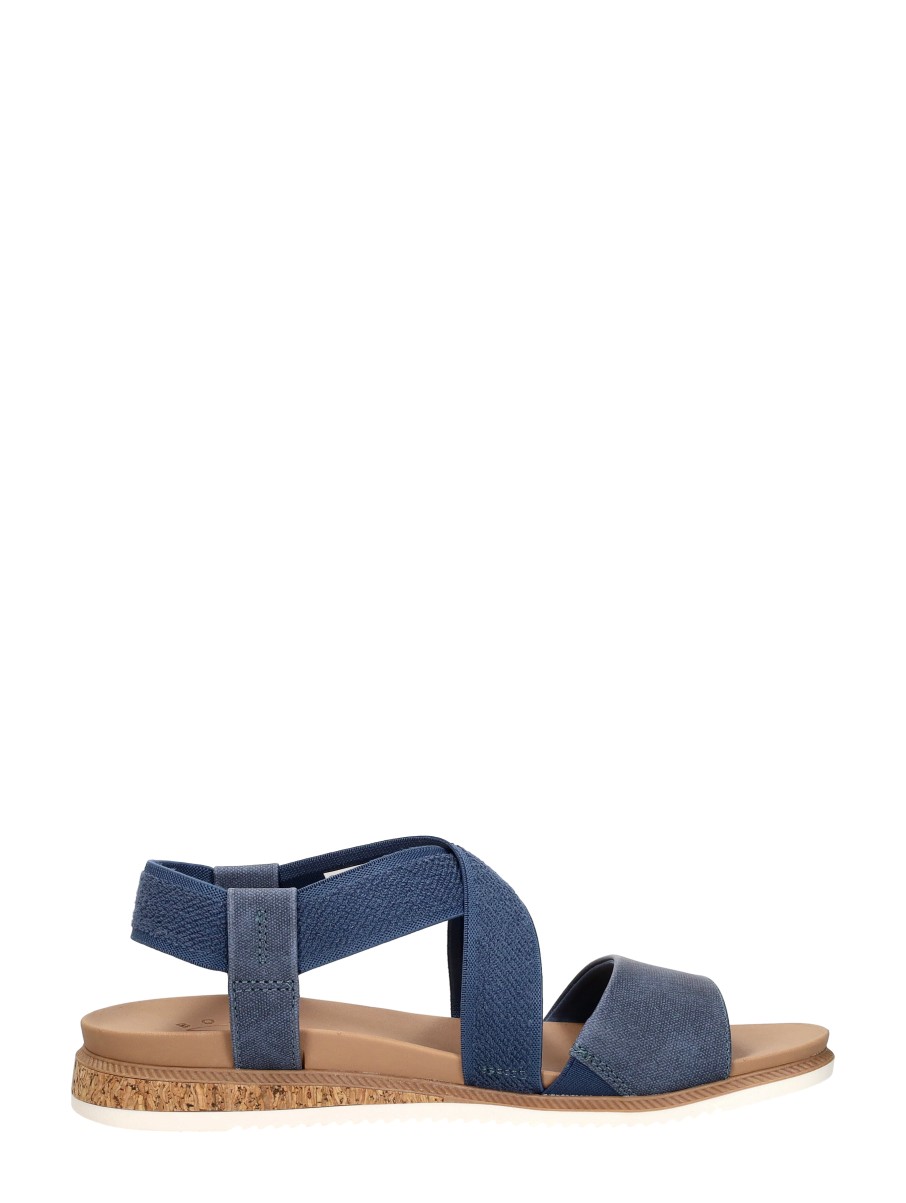 Skechers - Bobs Desert Kiss Low – blauw – foto 4 van 4