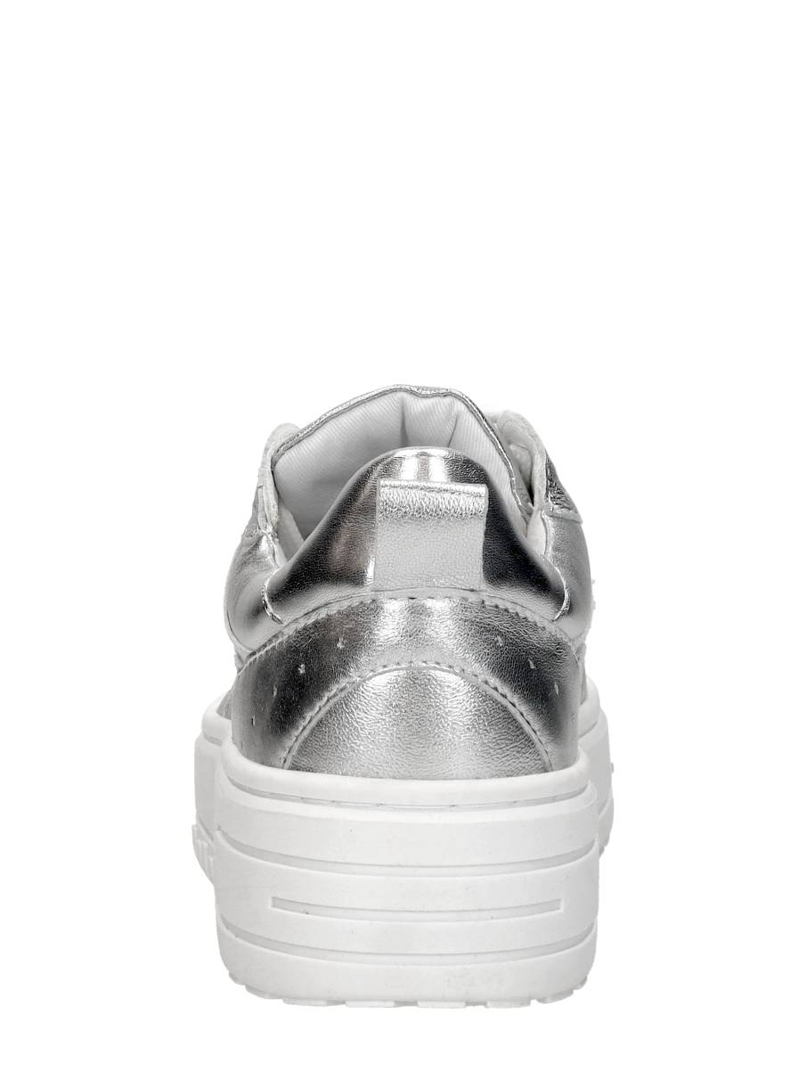 Sub55 - Sneakers Laag Zilver – zilverkleur – foto 3 van 4