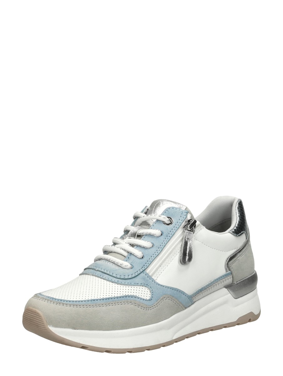 Marco Tozzi damessneaker blauw