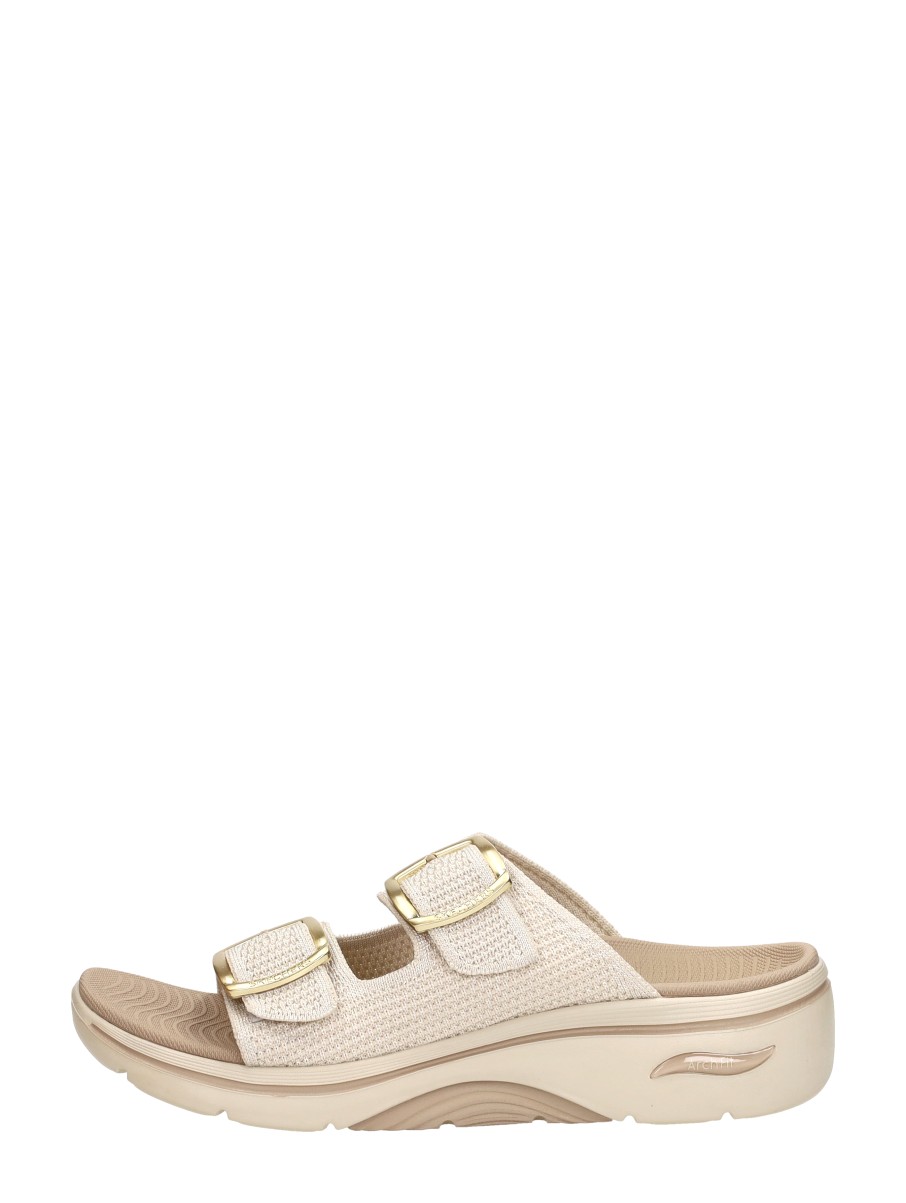 Skechers GO WALK ARCH FIT 2.0 SANDAL-C Dames Sandalen - Naturel