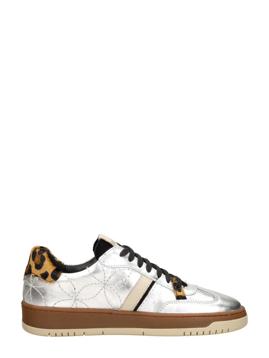Iqonic - Sneakers Laag Zilver – foto 4 van 4