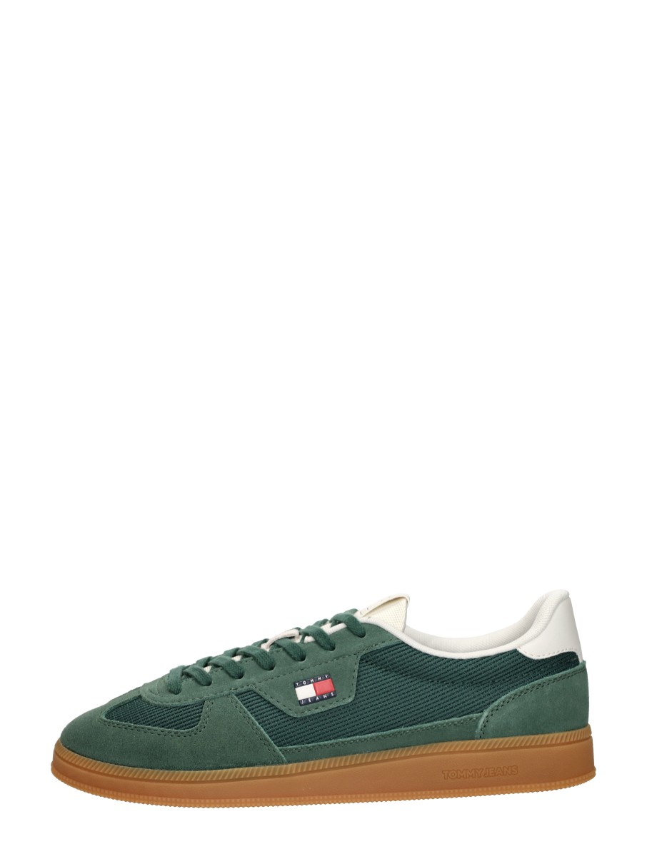 Tommy Hilfiger The Greenwich Edge Mix Material – Groen