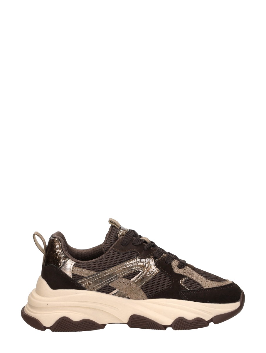 Sub55 - Sneakers Laag – donkerbruin – foto 4 van 4