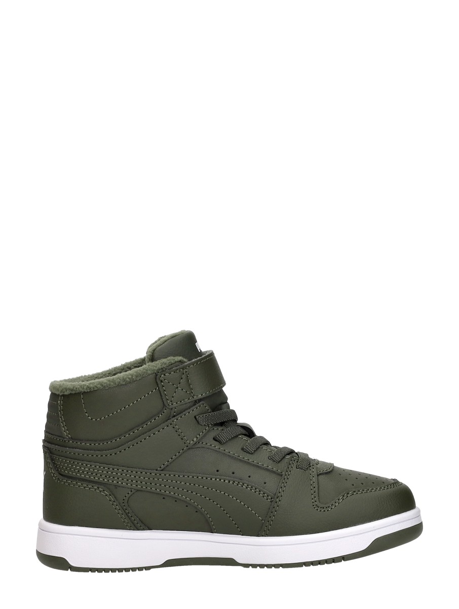 Puma - Rebound Slam Mid Wtr Ac+ Ps – groen – foto 4 van 4