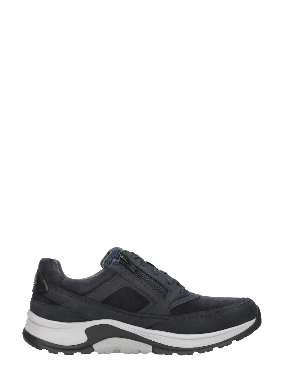 Gabor - Veterschoenen Laag – blauw – foto 4 van 4