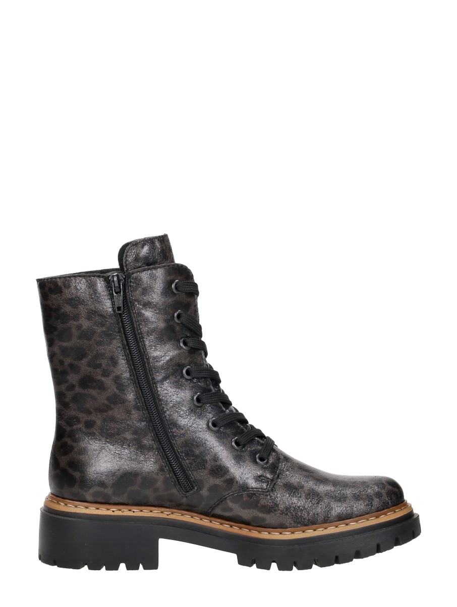 Rieker - Veterschoenen Hoog – taupe – foto 4 van 4