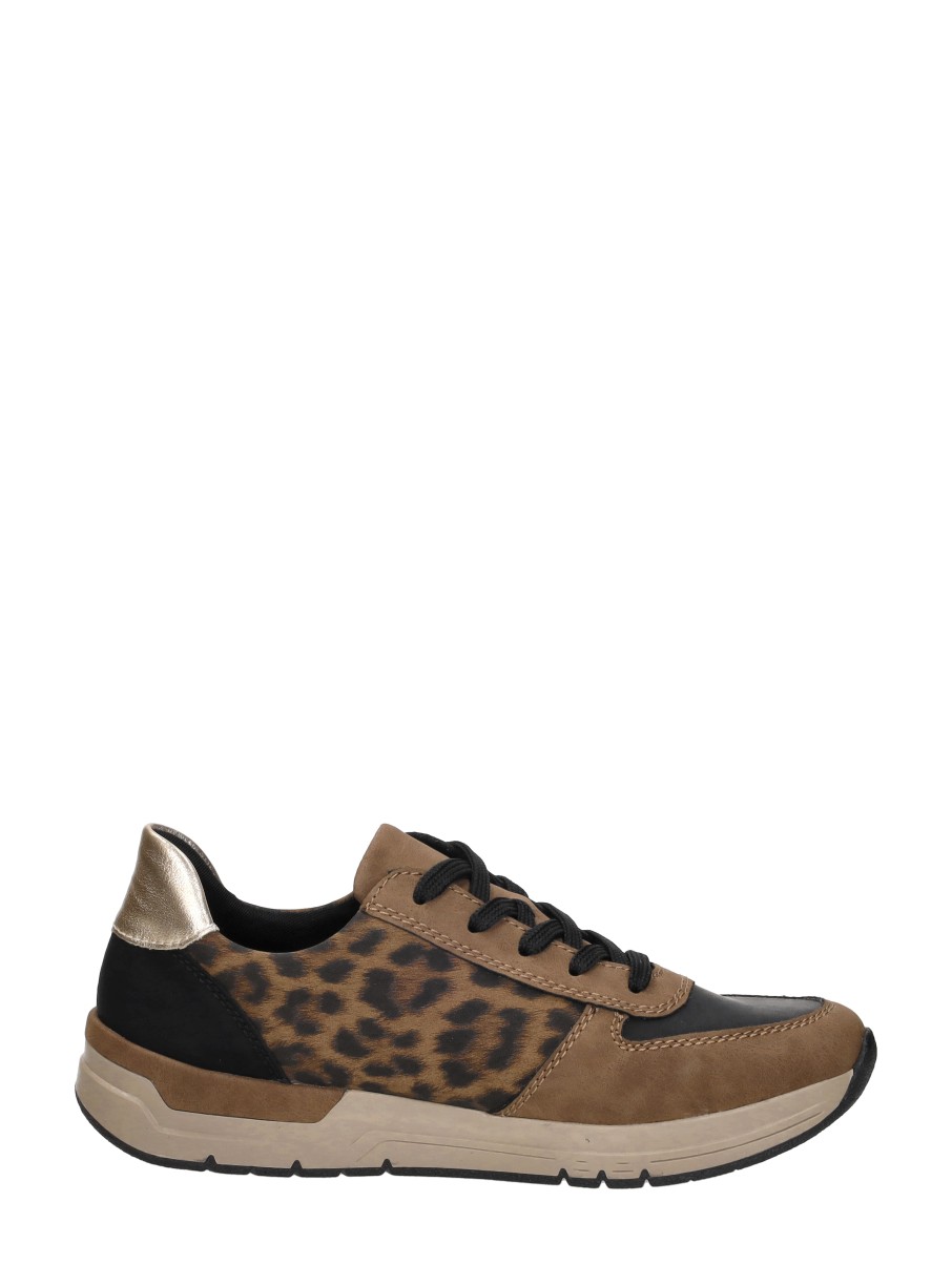 Rieker - Sneakers Laag Middel Bruin – middelbruin – foto 4 van 4