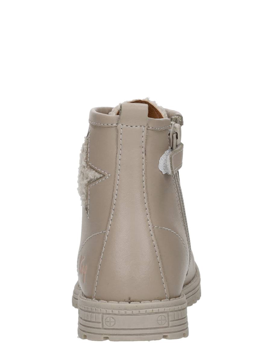 Keq - Veterschoen Hoog – beige – foto 3 van 4