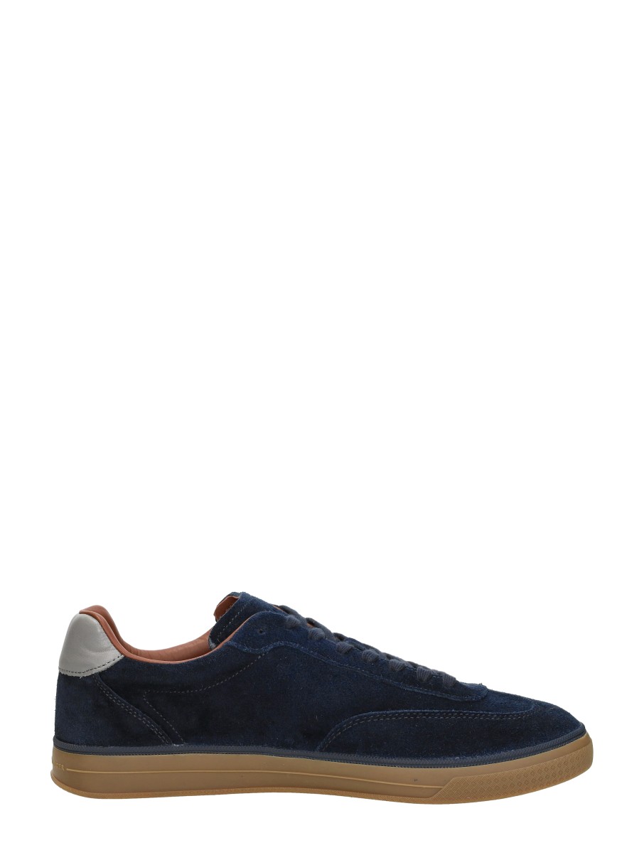 Tommy Hilfiger - Th Lo Lux Suede Sneaker – blauw – foto 4 van 4
