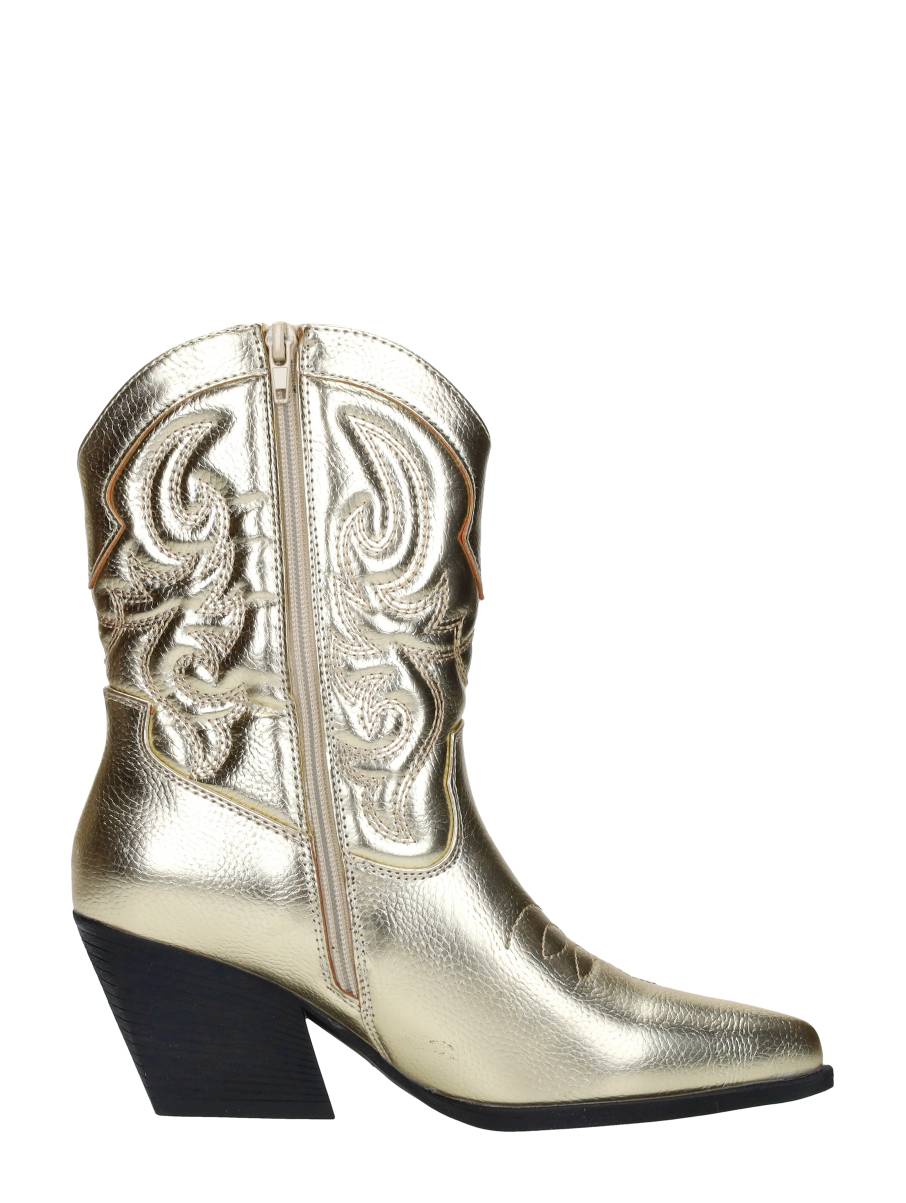 Sub55 - Western Boots – goudkleur – foto 4 van 4