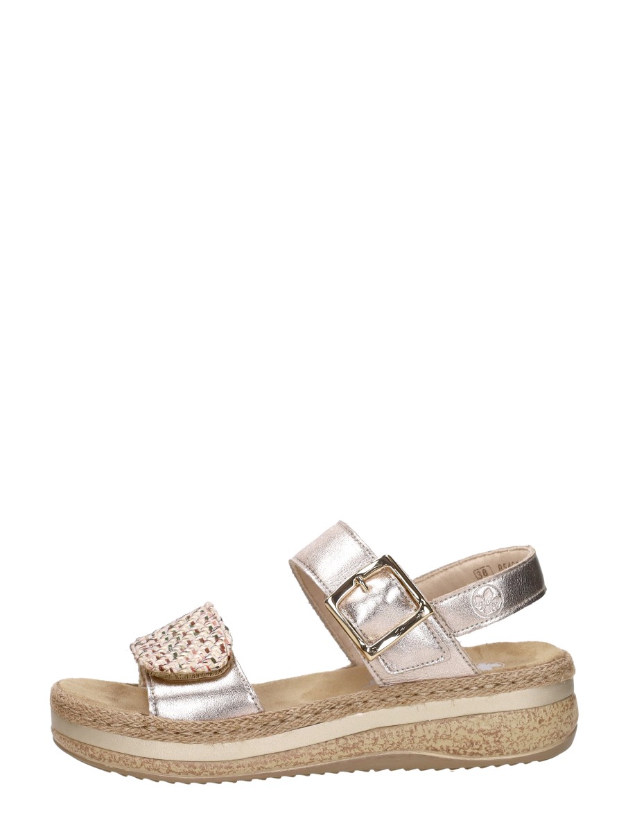 Rieker  Sandalen Plat