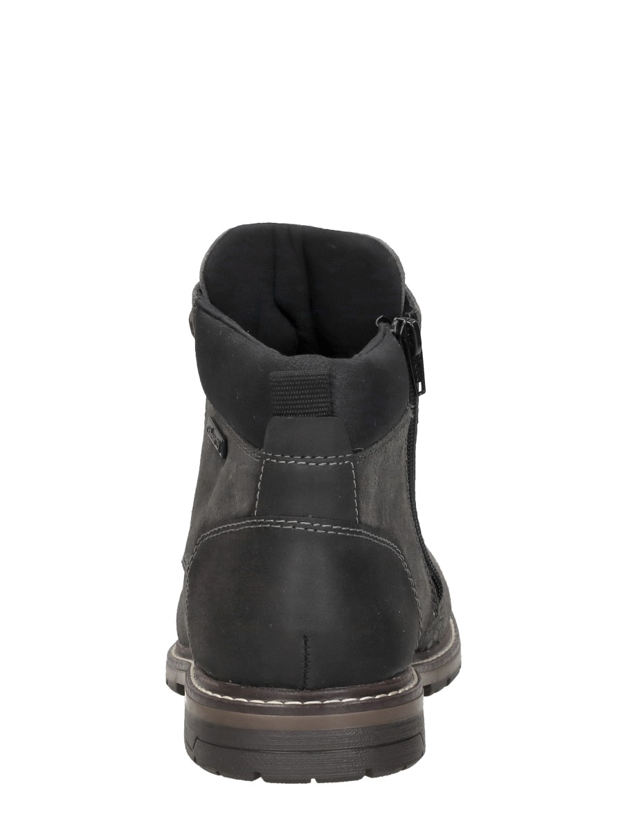 Rieker - Veterschoenen Hoog – donkergrijs – foto 3 van 4