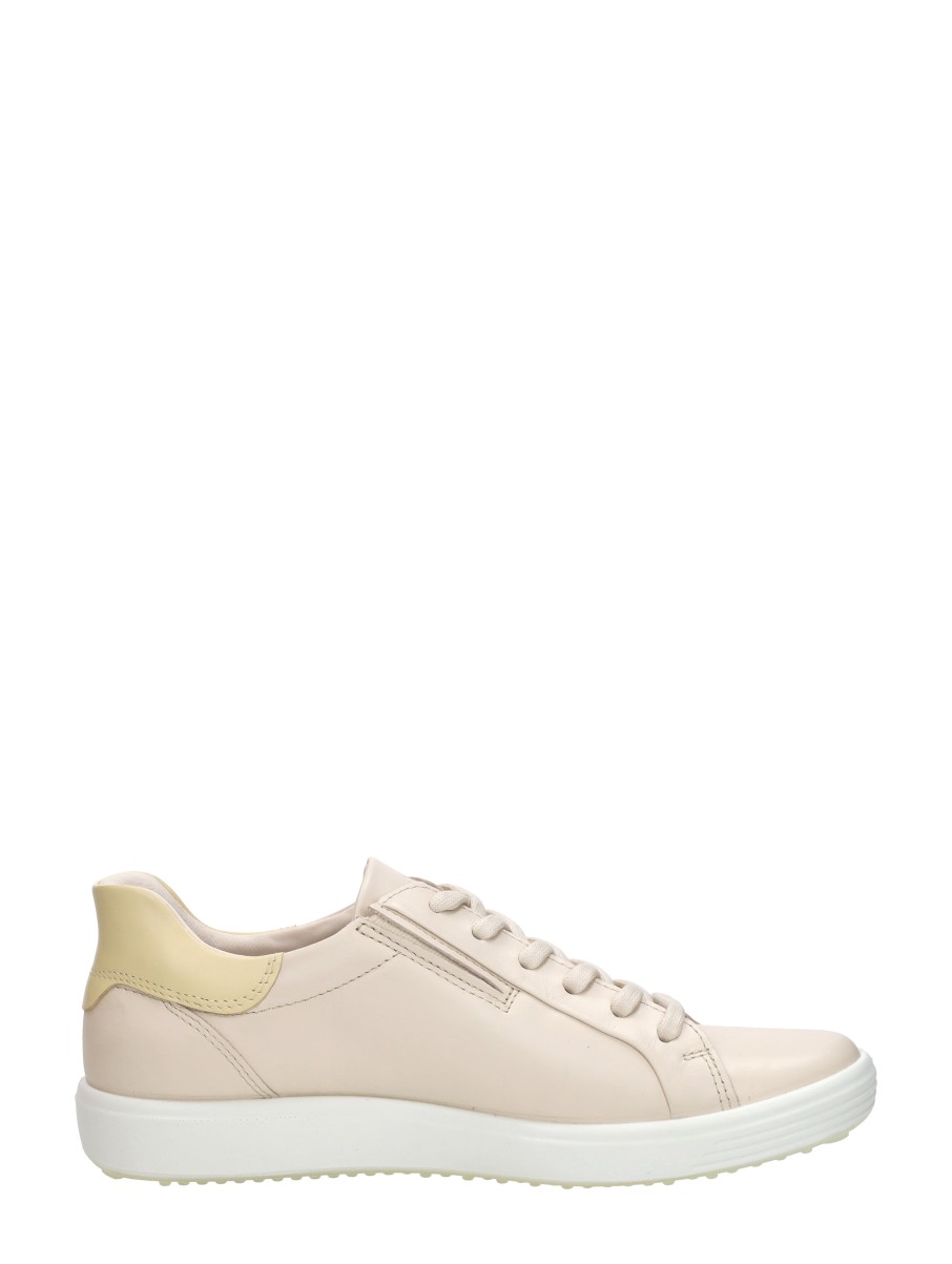 ECCO - Soft 7 Easy Slip Lace – beige – foto 4 van 4
