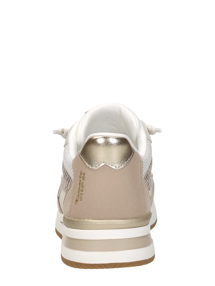 Tamaris Comfort - Veterschoenen Laag – beige – foto 3 van 4