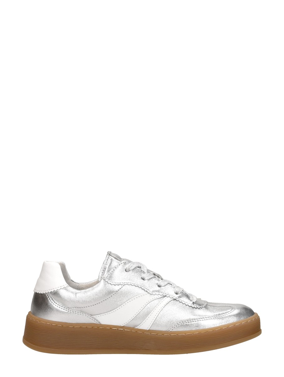 Gabor - Sneakers Laag Zilver – zilverkleur – foto 4 van 4