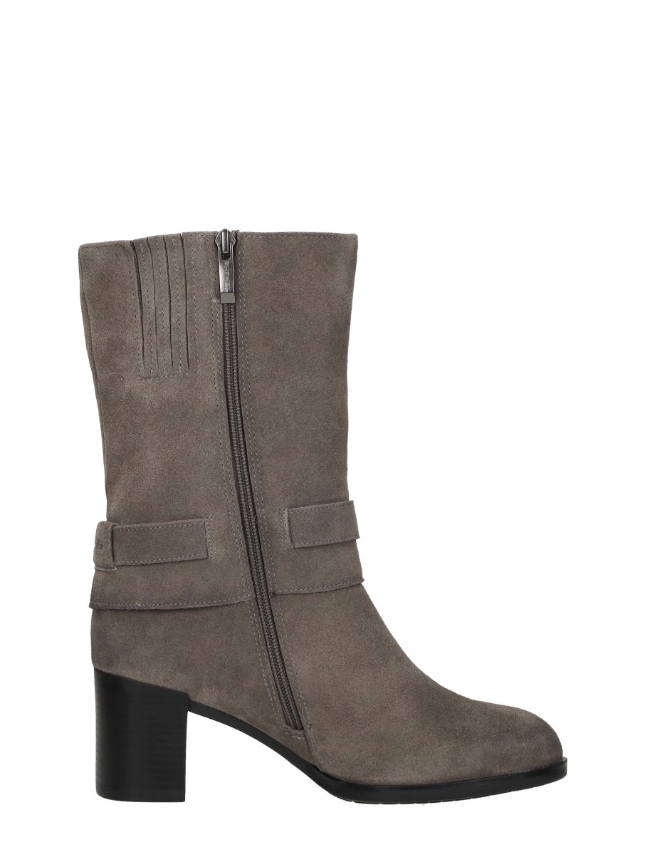 Tamaris - Enkellaarsjes Hak – taupe – foto 4 van 4