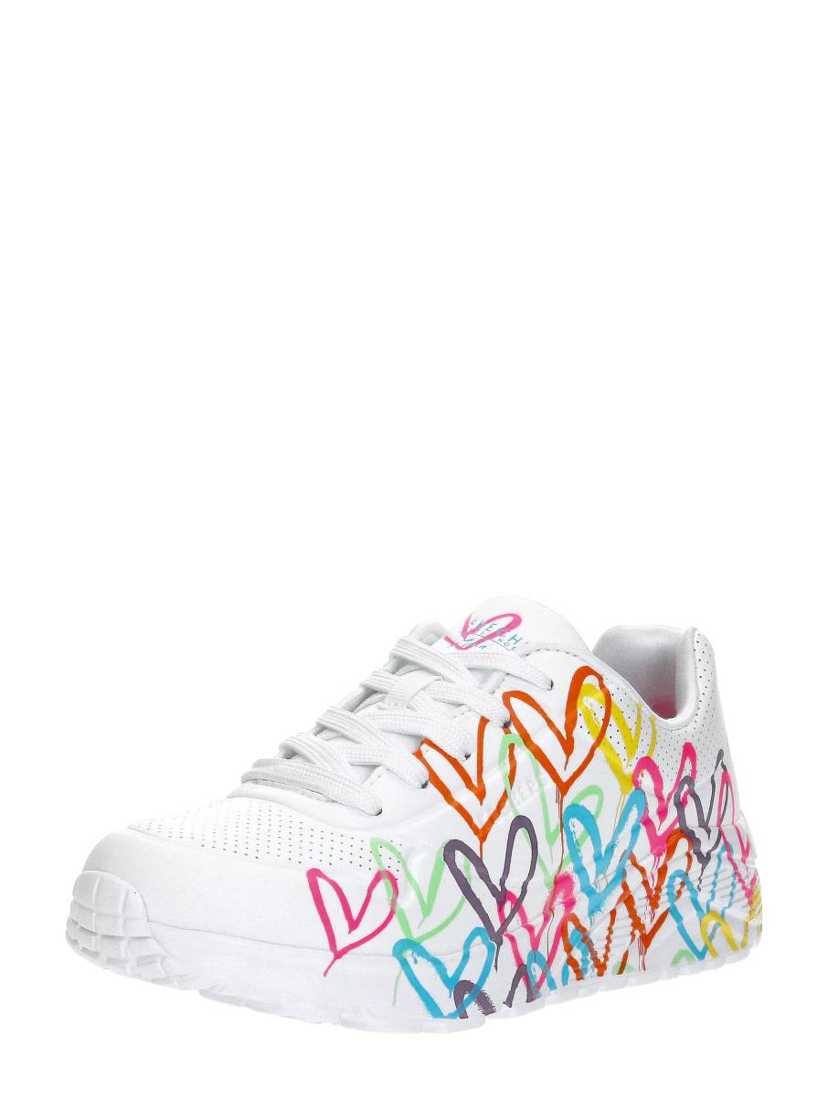 Skechers - Jgoldcrown: Uno Lite – wit – foto 2 van 4