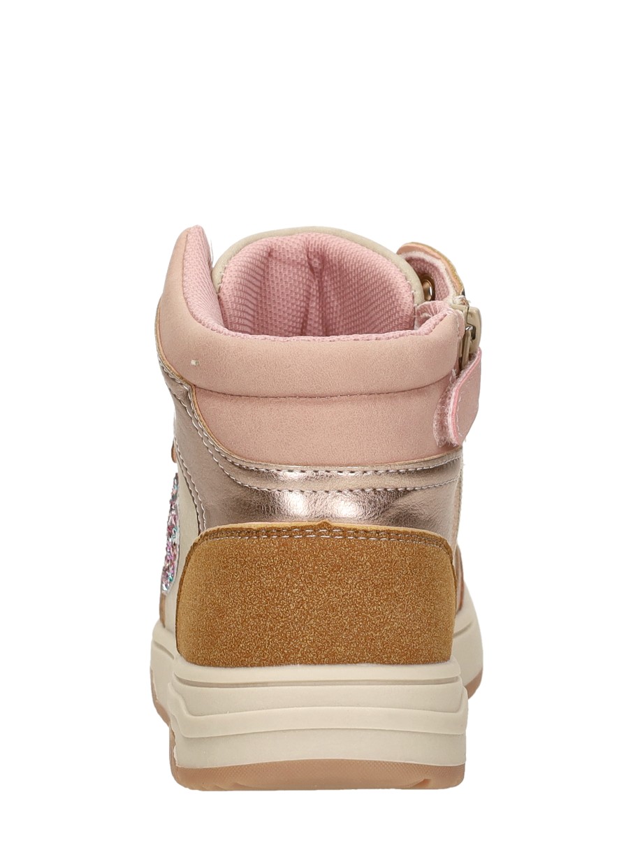 Keq - Veterschoen Hoog – beige – foto 3 van 4