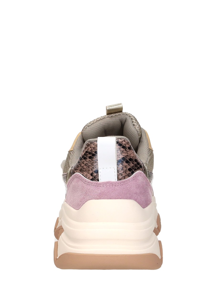 Sub55 - Sneakers Laag – roze – foto 3 van 4