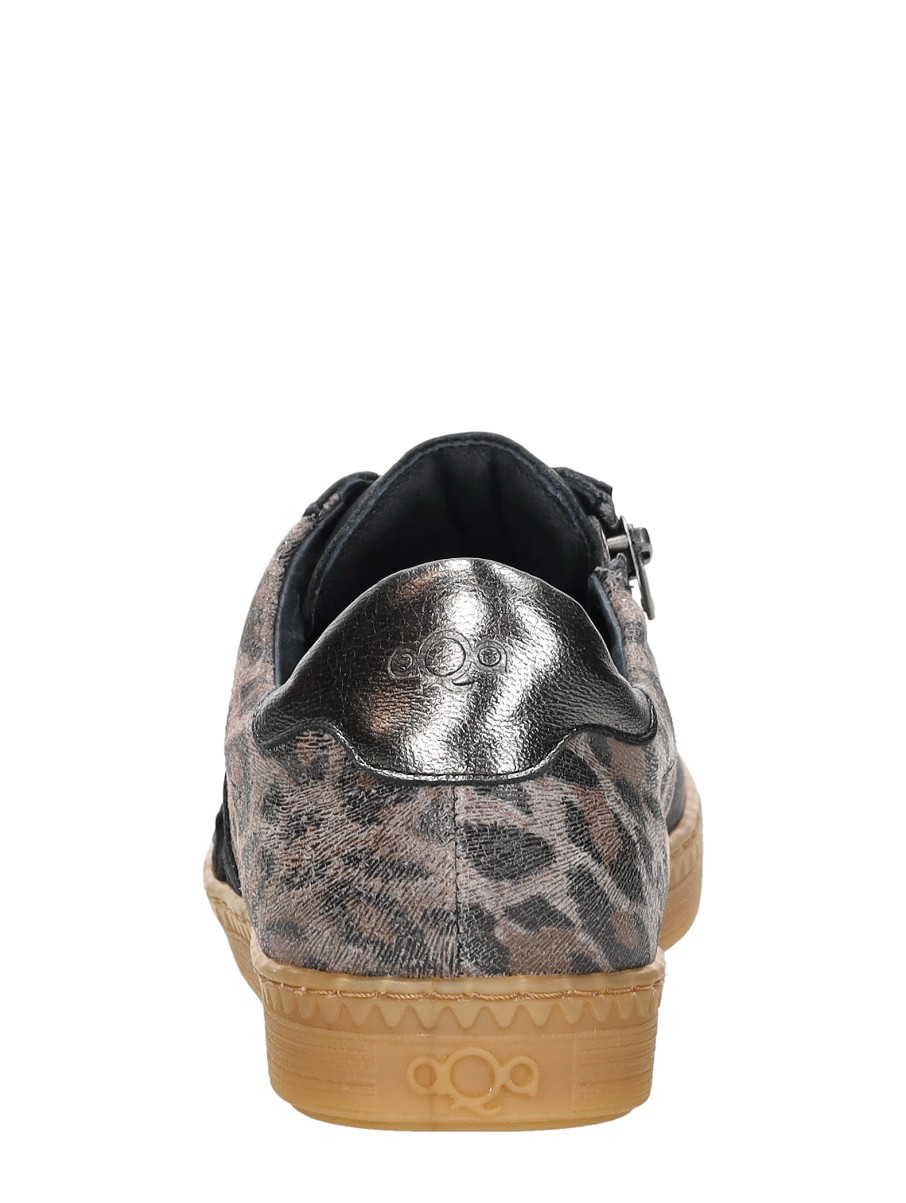 Aqa - Sneakers Laag – zwart – foto 3 van 4