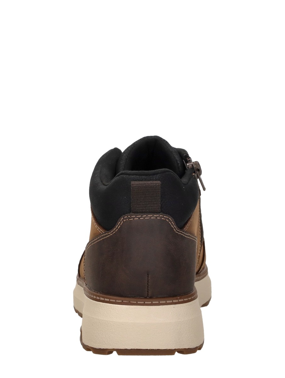 Rieker - Veterschoenen Hoog – cognac – foto 3 van 4