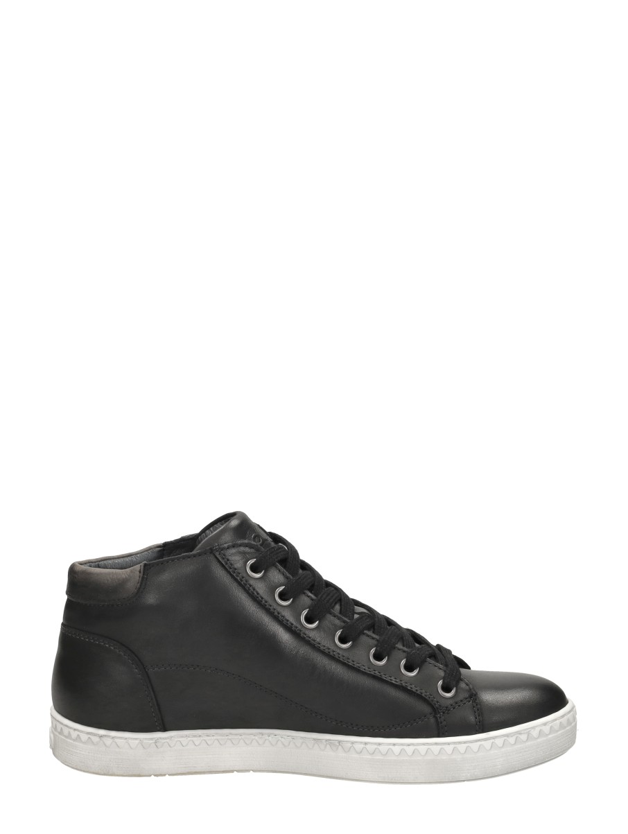 Aqa - Veterschoenen Hoog – zwart – foto 4 van 4