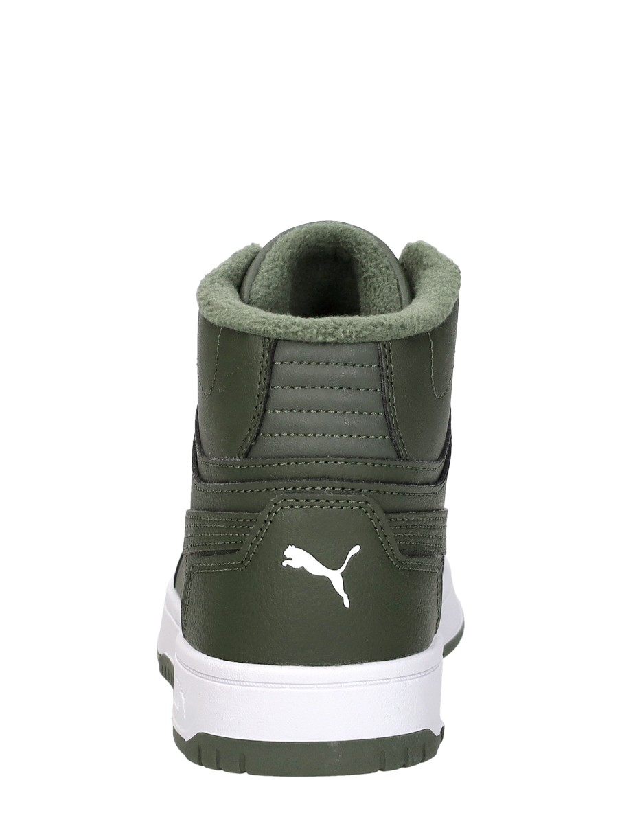Puma - Rebound Slam Mid Wtr Jr – groen – foto 3 van 4