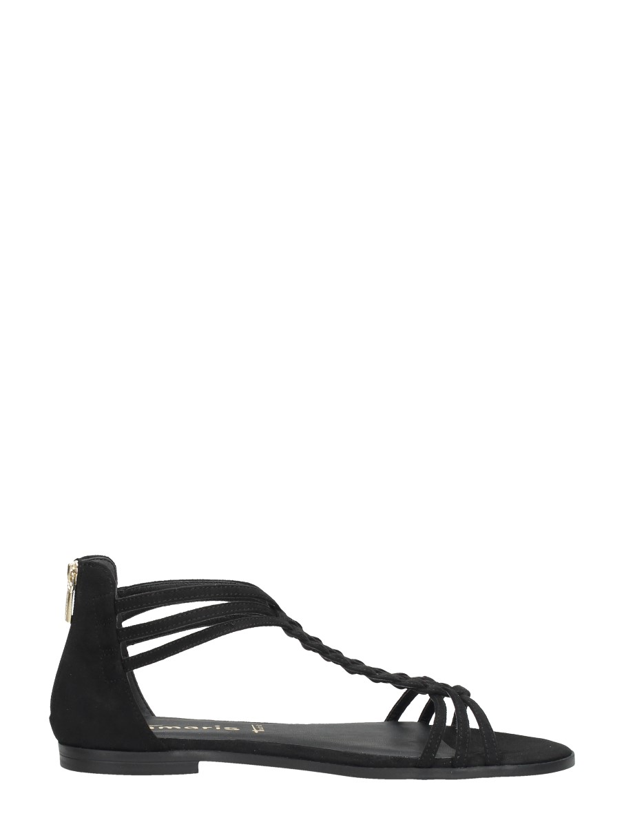 Tamaris - Sandalen Plat – zwart – foto 4 van 4